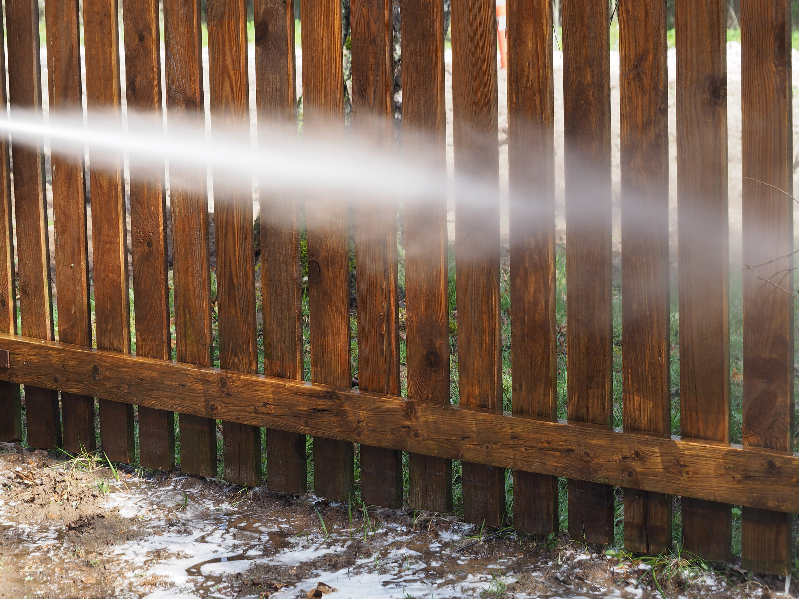 Clean fences last longer!